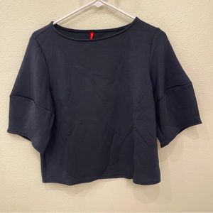 NWT Spanx AirEssentials Airluxe Puff Sleeve Shirt - pet/smoke free home